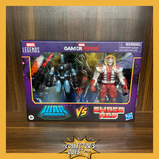 (IN STOCK) Marvel Legends Gamerverse War Machine vs Omega Red 2-Pack Action Figures