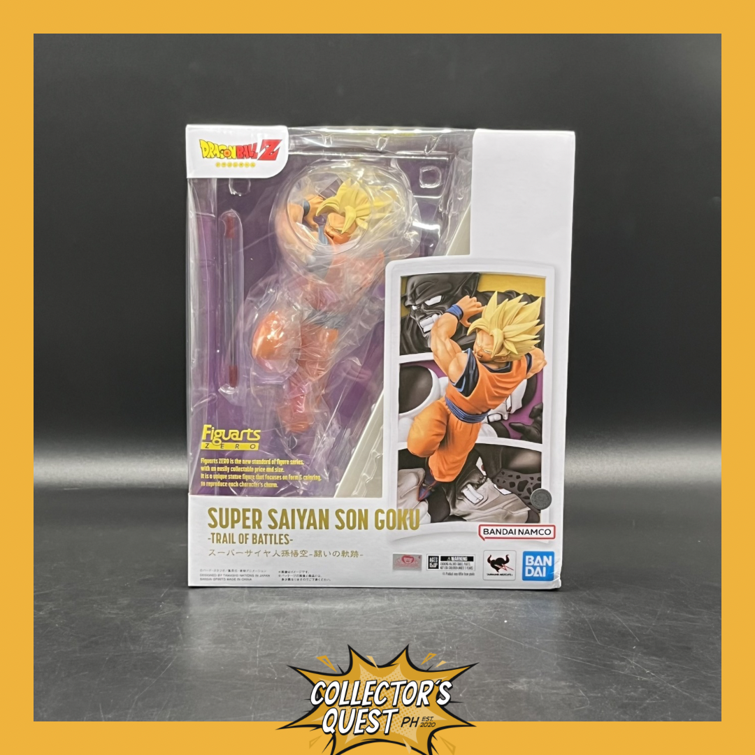 (IN STOCK) Bandai FiguartsZERO [EB] Dragon Ball Z Super Saiyan Son Goku Trail of Battles Posed Figure