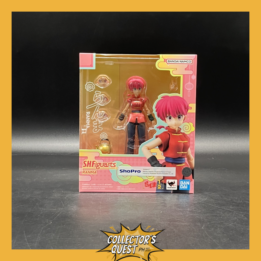(IN STOCK) Bandai SHFiguarts Ranma 1/2 Ranma (Female Ver.)  Action Figure