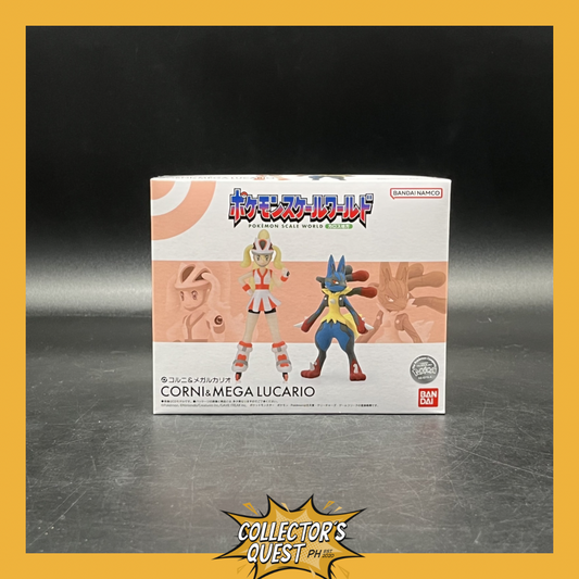 (IN STOCK) Pokemon Scale World Kalos Region Korrina & Mega Lucario Set