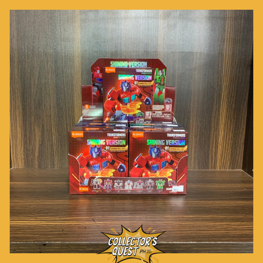 (IN STOCK) 71121 Blokees Transformers SV01 Shining Version 01 Shining Roll Out