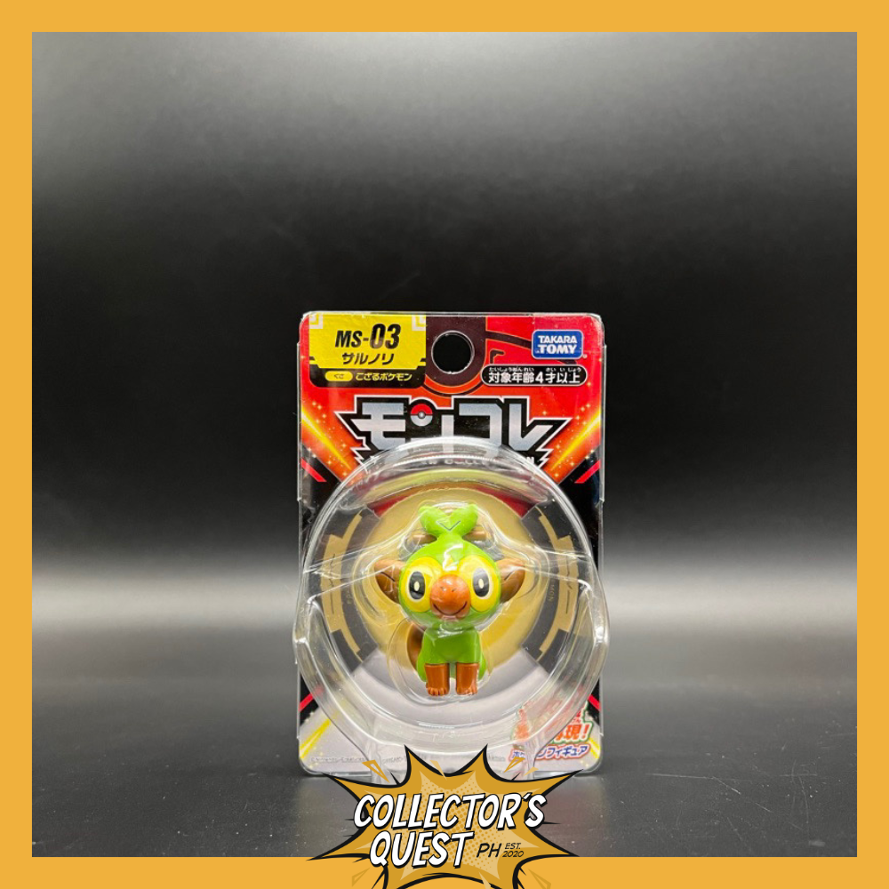 (IN STOCK) Takara Tomy Pokemon Moncolle Galar Region Starters MS-03 Grookey