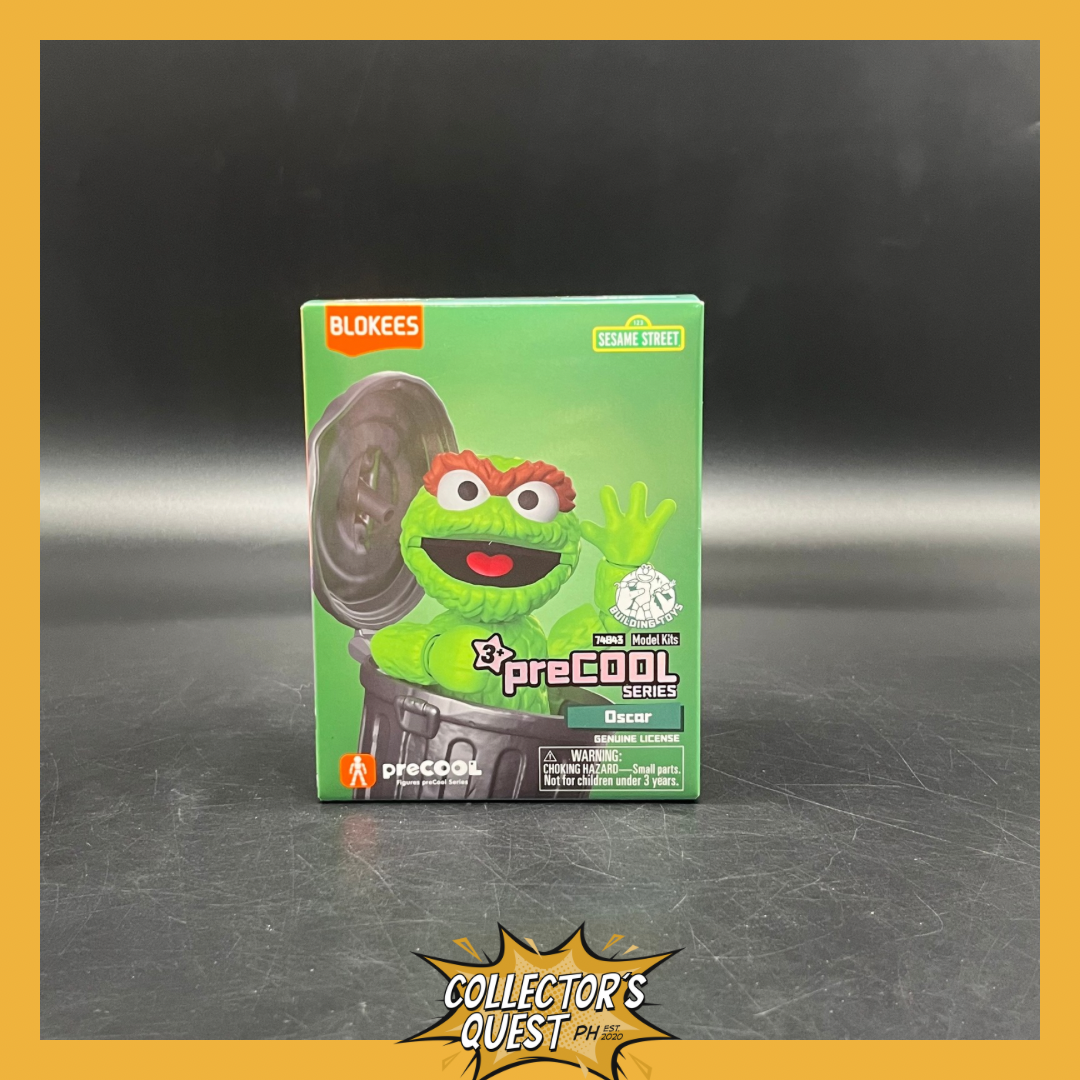 (IN STOCK) 74843 Blokees Sesame Street preCOOL 02 Oscar Model Kit