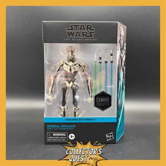 Star Wars The Black Series Battlefront II General Grievous (Battle Damaged) Action Figure