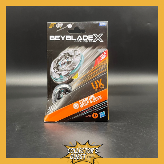 (IN STOCK) Beyblade X Sterling Wolf 3-80FB UX Starter Pack Set