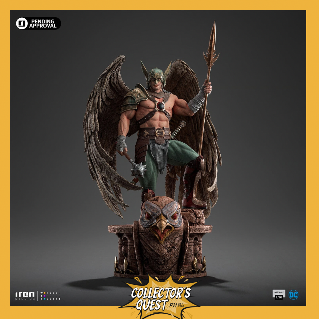 (IN STOCK) IRON Studios DC 10th Anniversary Hawkman Art Scale 1/10 Statue