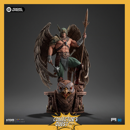 (IN STOCK) IRON Studios DC 10th Anniversary Hawkman Art Scale 1/10 Statue