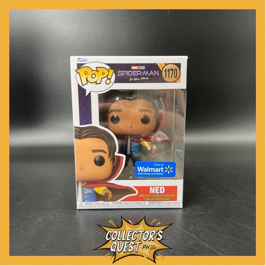 (IN STOCK) Funko POP Spiderman No Way Home Ned (with cape) Walmart Exclusive Vinyl Figure