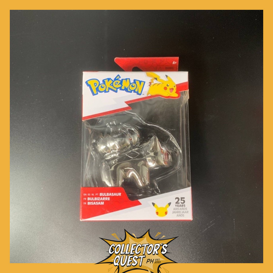 (IN STOCK) Jazwares Pokemon Silver  Wicked Cool Toys Bulbasaur Figure