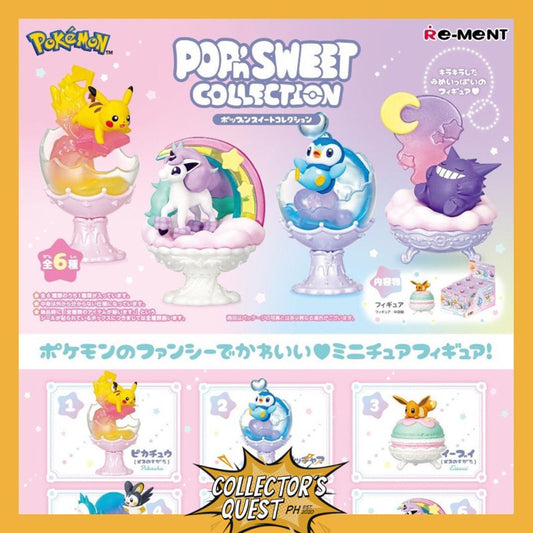 (IN STOCK) Re-ment Pokemon Pop'n Sweet Collection Figures