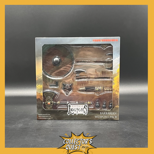 (IN STOCK) Four Horsemen Studios Mythic Legions: Rising Sons Barbarian Weapons 1/12 Scale Accessory Pack