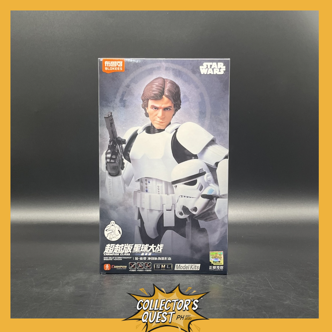 (IN STOCK) 75803 Blokees Star Wars: A New Hope Han Solo Stormtrooper Disguise Version Model Kit