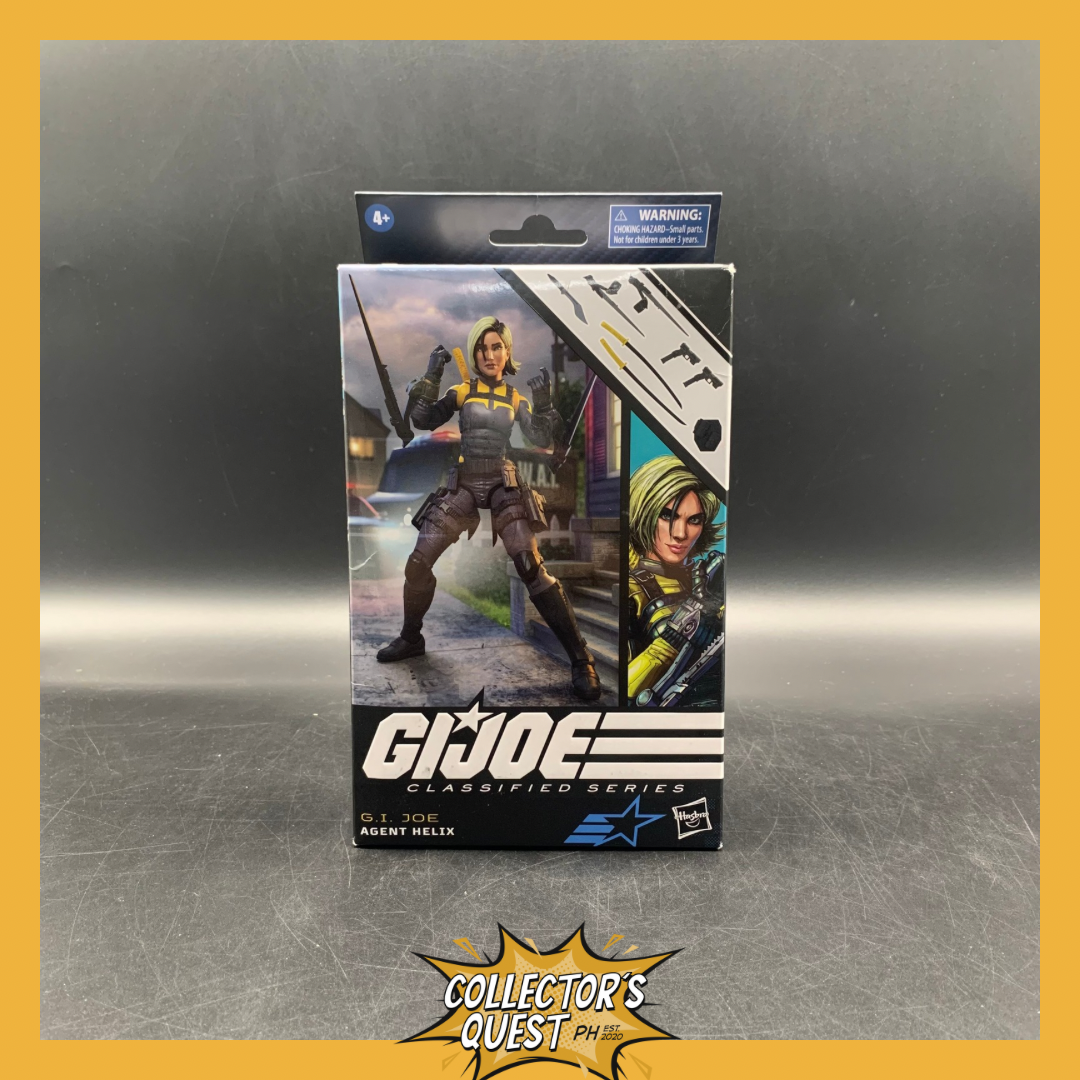 (IN STOCK) G.I. Joe Classified Series Agent Helix Action Figure