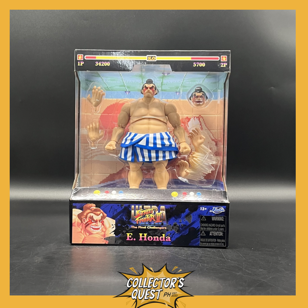 (IN STOCK) 35740 Jada Toys Street Fighter E. Honda Action Figure