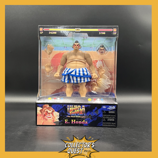 (IN STOCK) Jada Toys Street Fighter E. Honda Action Figure