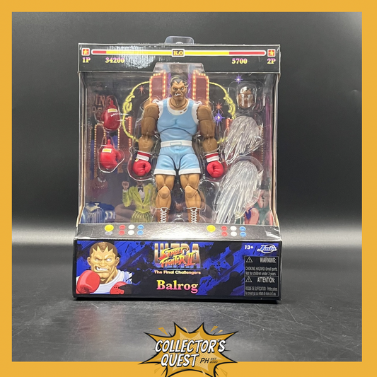 (IN STOCK) Jada Toys Street Fighter Balrog Action Figure