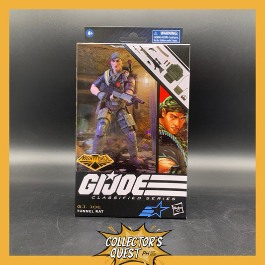(IN STOCK) G.I. Joe Classified Series Nightforce Tunnel Rat Action Figure