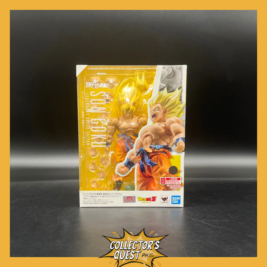 (IN STOCK) Bandai SHFiguarts Son Goku Legendary Super Saiyan Action Figure