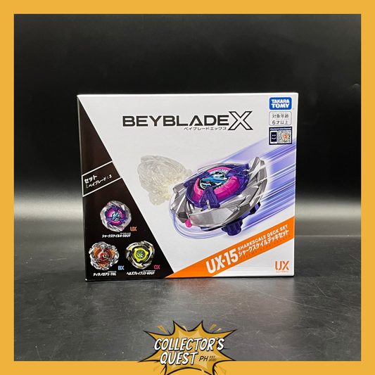 (IN STOCK) Beyblade X UX-15 Sharkscale Deck Set