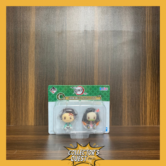 (IN STOCK) Bandai Ichibankuji Demon Slayer Tanjiro & Nezuko Set C