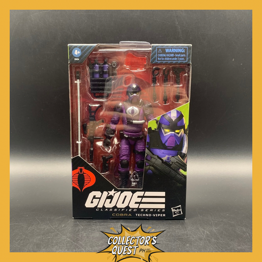 (IN STOCK) G.I. Joe Classified Series Cobra Techno-Viper Action Figure