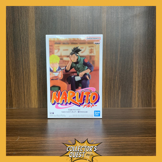 (IN STOCK) Bandai Banpresto Naruto Shippuden Iruka Umino Ramen (Ichiraku) Figure