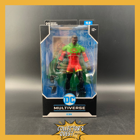 (IN STOCK) Mcfarlane DC Multiverse 7in- Icon (Milestone)(Gold Label) Action Figure