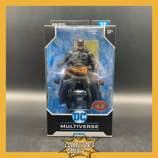 (IN STOCK) Mcfarlane DC Multiverse 7in- Batman (Batman the Cowardly Lot)(Platinum) Action Figure