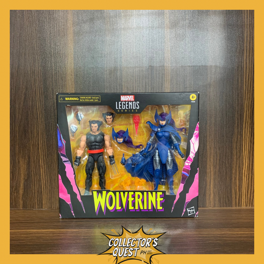 (IN STOCK) Marvel Legends Wolverine 50th Anniversary Wolverine & Lady Psylocke 2-Pack Action Figure