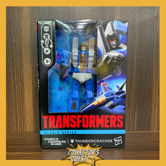(IN STOCK) Transformer Studio Series The Movie 86 Thundercracker Action Figure