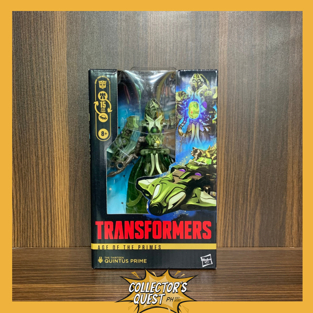 (IN STOCK) Transformers Studio Series The Thirteen Quintus Prime Action Figure