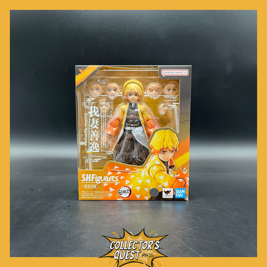 (IN STOCK) Bandai SHFiguarts Demon Slayer Zenitsu Agatsuma Action Figure