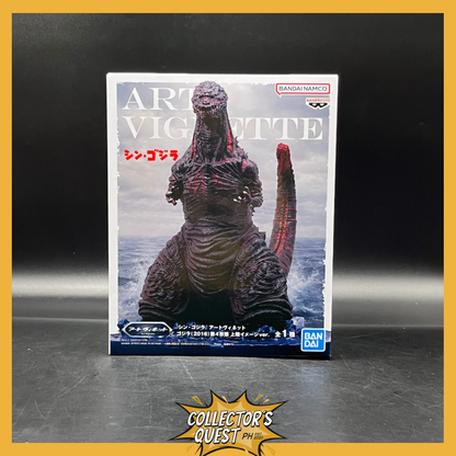 (IN STOCK) Banpresto  Shin Godzilla Art Vignette Godzilla 2016 (4th Form Come Ashore Image Ver.) Figure