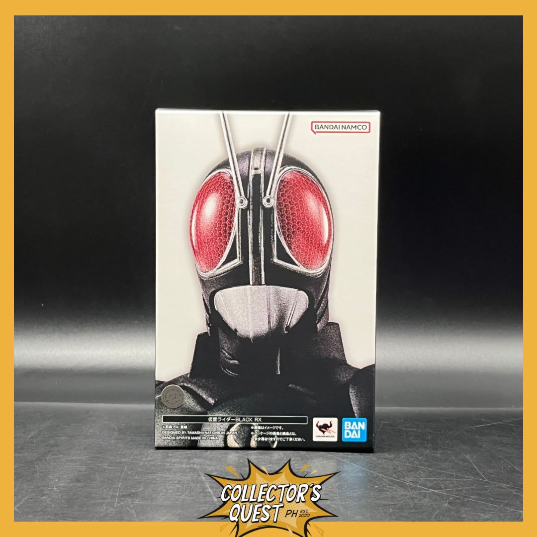 (IN STOCK) SHFiguarts Kamen Rider (Shinkocchou Seihou) Masked Rider Black RX Action FIgure
