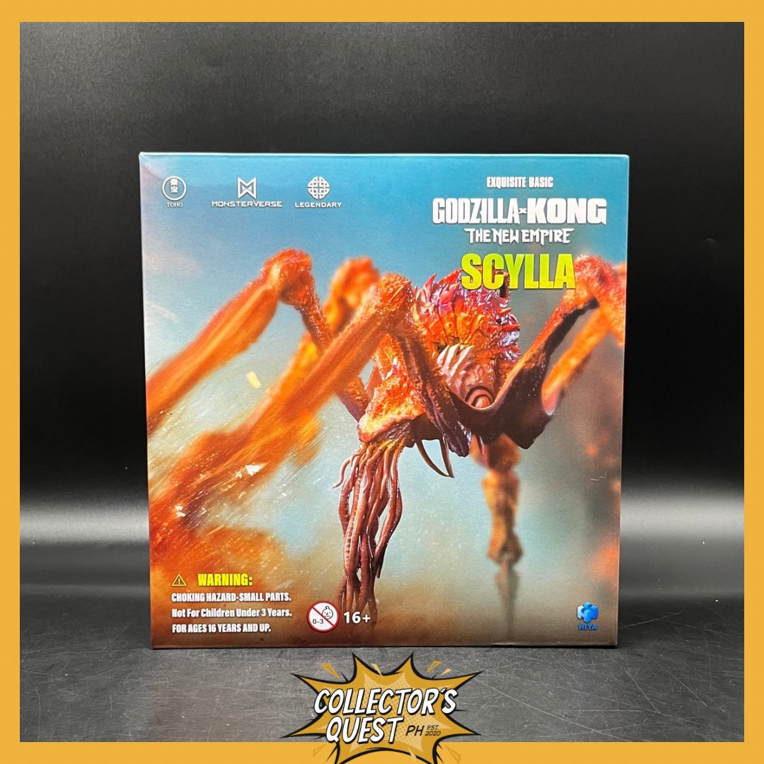 (IN STOCK) HIYA EBG0235 Exquisite Basic Series Godzilla X Kong Scylla Action Figure