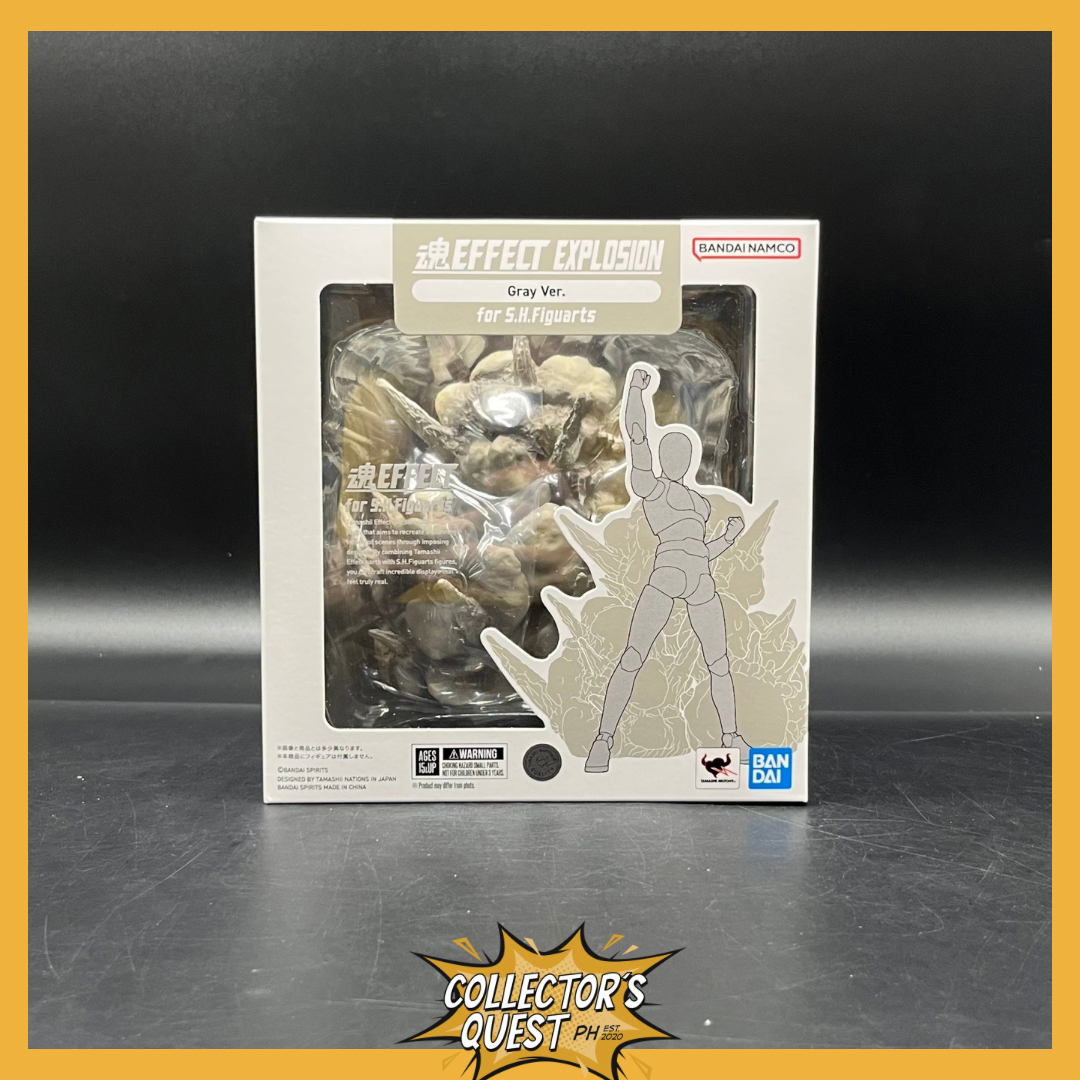 (IN STOCK) Bandai Tamashii Effect Explosion Gray Ver. for SHFiguarts