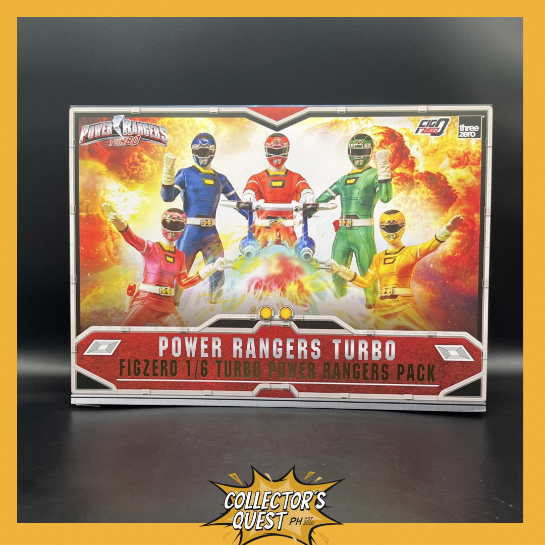 (IN STOCK) Threezero FigZero 1/6 Turbo Power Rangers Pack