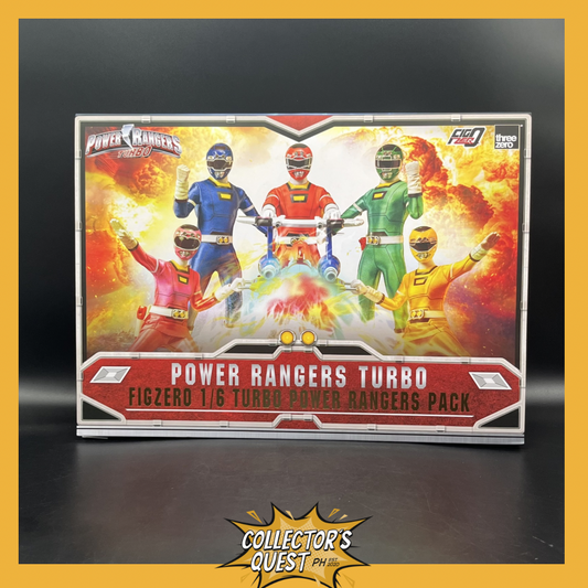 (IN STOCK) Threezero FigZero 1/6 Turbo Power Rangers Pack