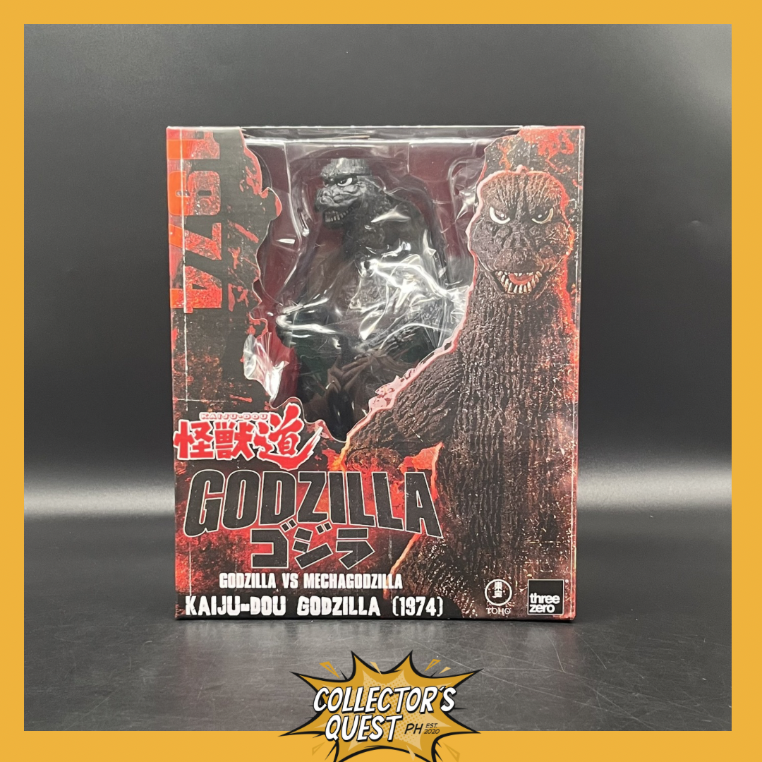 (IN STOCK) Threezero KAIJU-DOU Godzilla vs. Mechagodzilla: Godzilla (1974) Action Figure