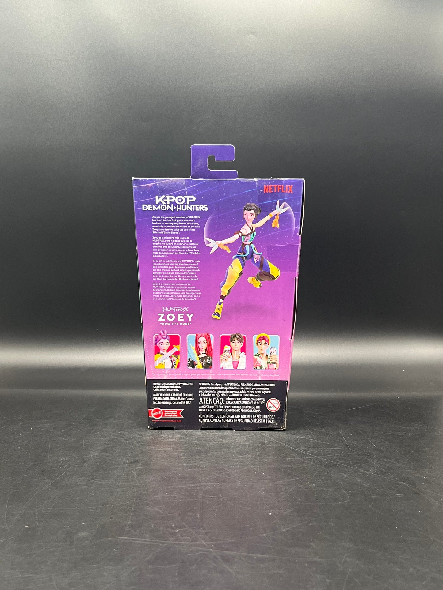 (IN STOCK) Mattel KPOP Demon Hunters HUNTR/X: Zoey Action Figure