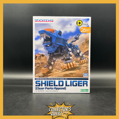 (IN STOCK) Kotobukiya ZOIDS D-STYLE SHIELD LIGER Clear Parts Append