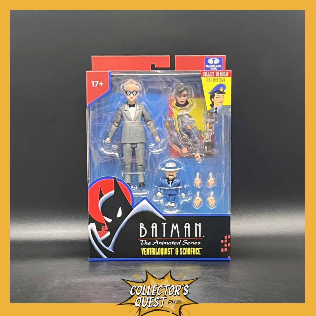 (IN STOCK) DC Direct Batman The Animated Series Ventriloquist & Scarface Action Figure
