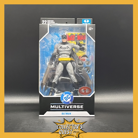 (IN STOCK) Mcfarlane DC Multiverse Batman Golden Age (BATMAN #1) Action Figure