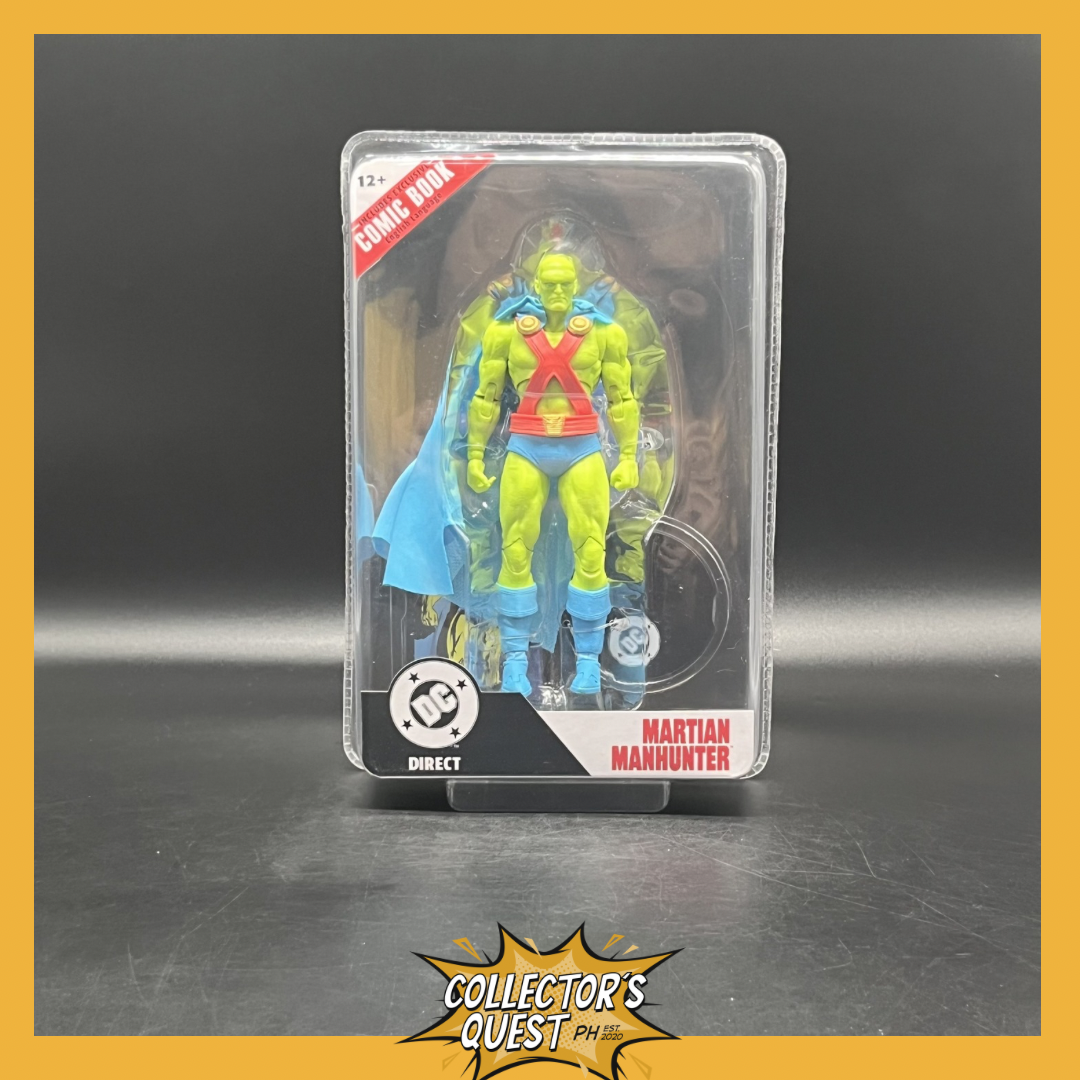 (IN STOCK) DC Direct Page Punchers Martian Manhunter (Justice League 74) Action Figure