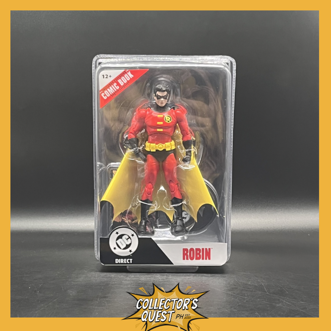 (IN STOCK) DC Direct Page Punchers Robin (Teen Titans 41) Action Figure