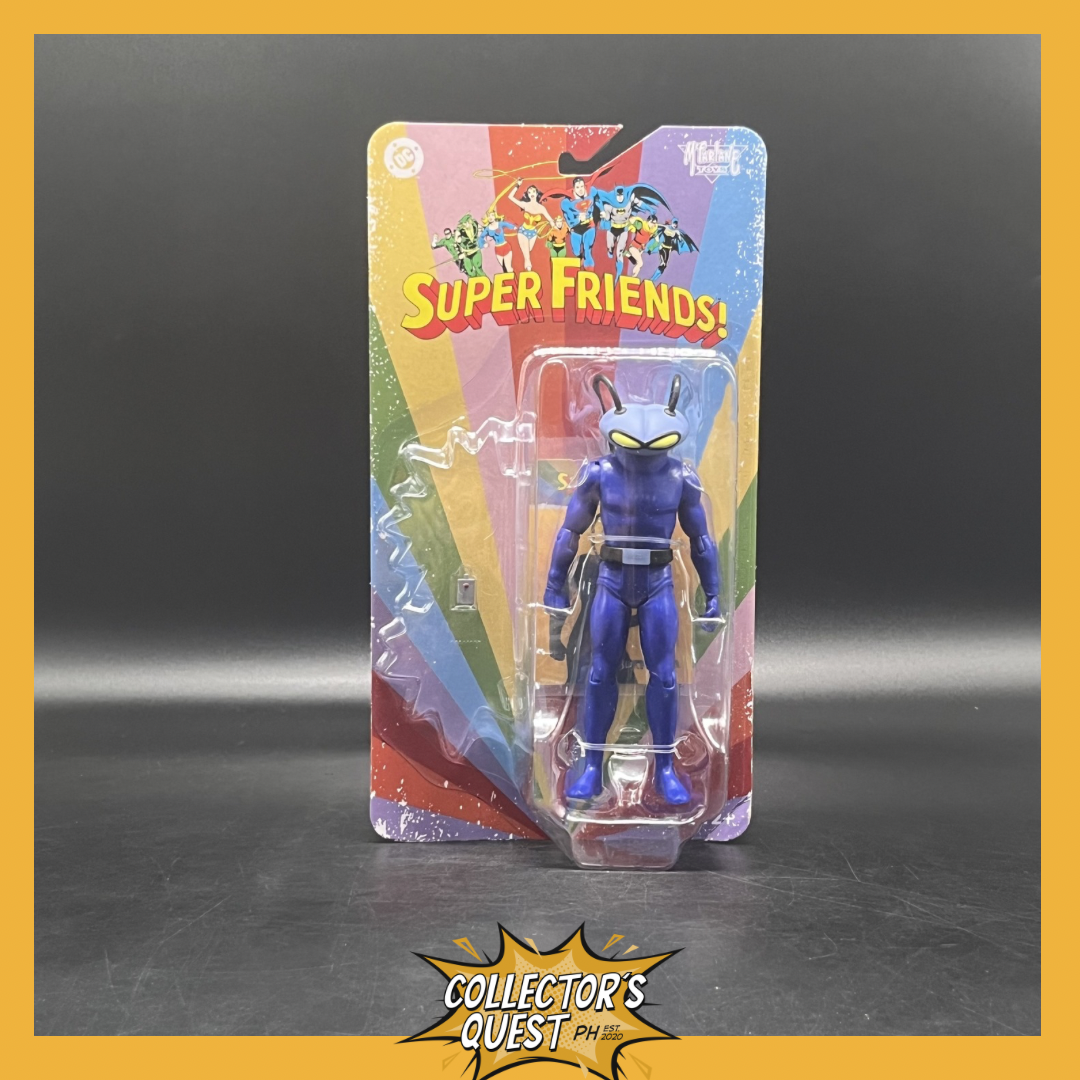 (IN STOCK) DC Retro Carded Super Friends Black Manta  Action Figure