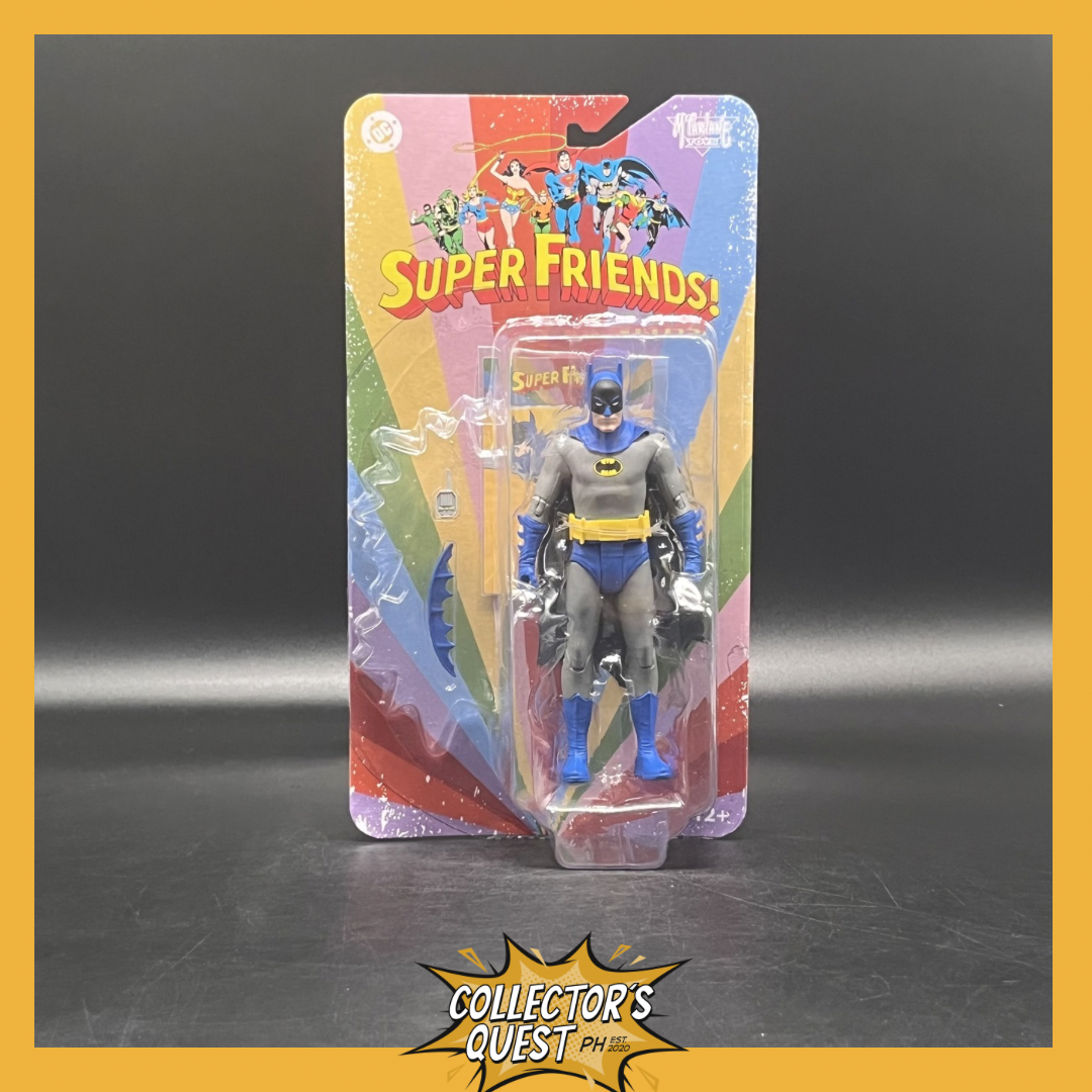 (IN STOCK) DC Retro Carded Super Friends Batman V2 Action Figure