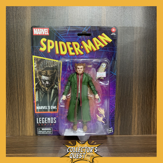 (IN STOCK) Marvel Legends Spiderman Retro Carded Marvel's Owl Action Figure