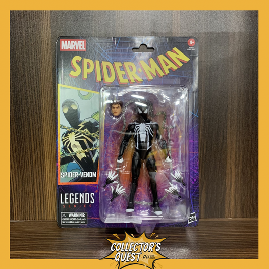 (IN STOCK) Marvel Legends Series Spiderman Retro Carded Spider-Venom Action Figure