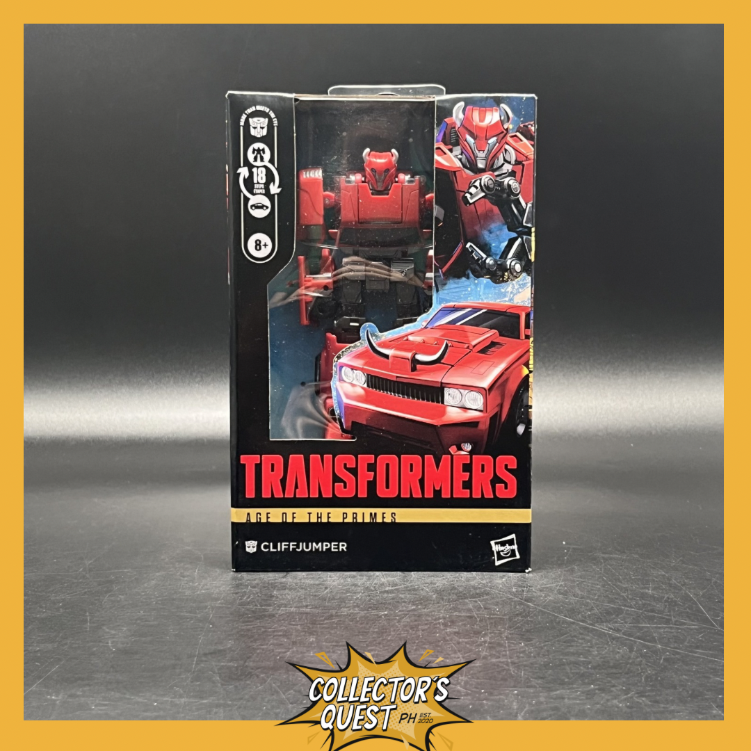 (IN STOCK) Transformers Age of the Prime Deluxe Class CliffJumper Action Figure